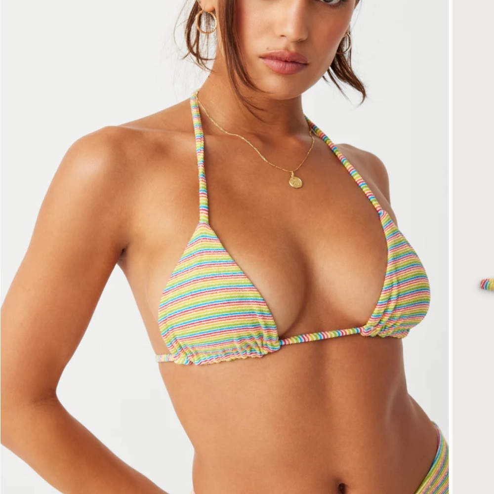 Striped Multicolor Bikini set